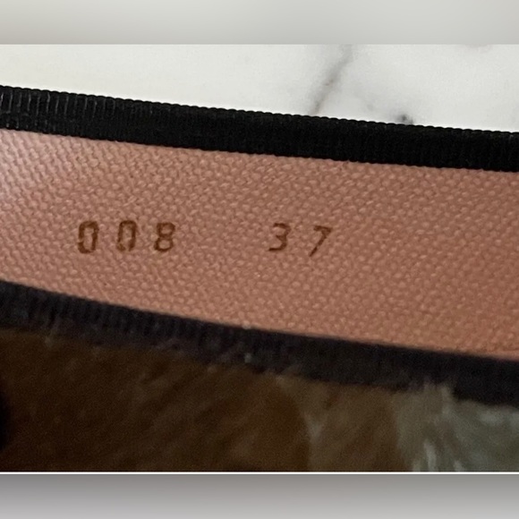 PRETTY BALLERINAS (LOAFERS) Horsehair Camo Flats Size 37 Fab Condition Worn 1x! - Picture 11 of 13